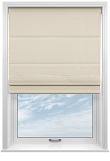 Calvert, Snow - Twist&Fit Roman Blind